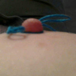 masturbationbbw:  Tied nipple 