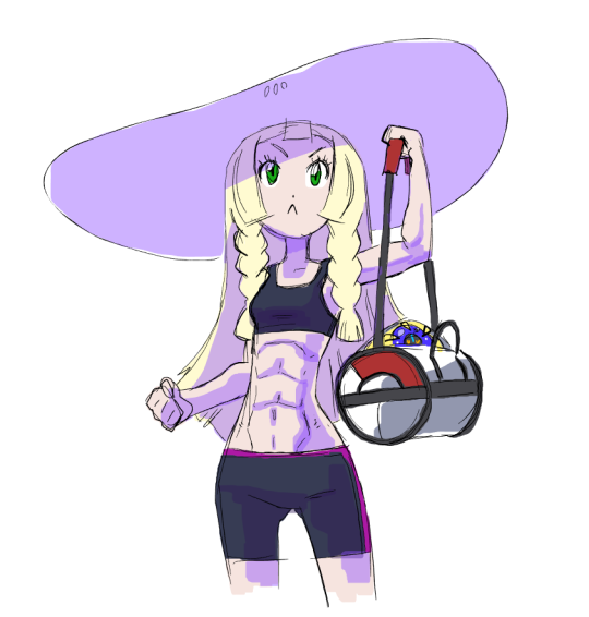 Porn photo for all of you calling Lillie a weak character: