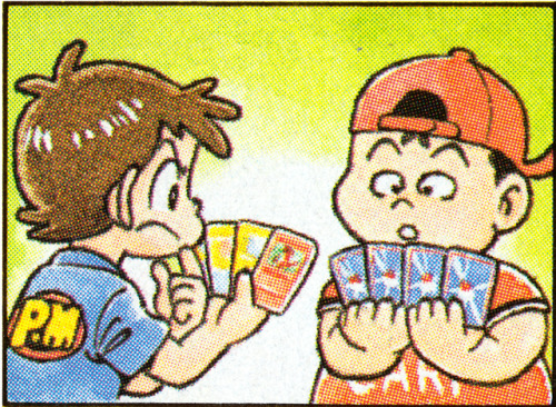 hirespokemon:1996, Promo vignettes for the Pokémon trading card game, published in the 1996 August, 