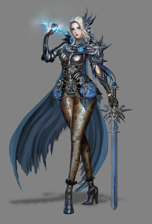 Blue Rose  sonacia - Youngmin suh www.artstation.com/artwork/LLe4w
