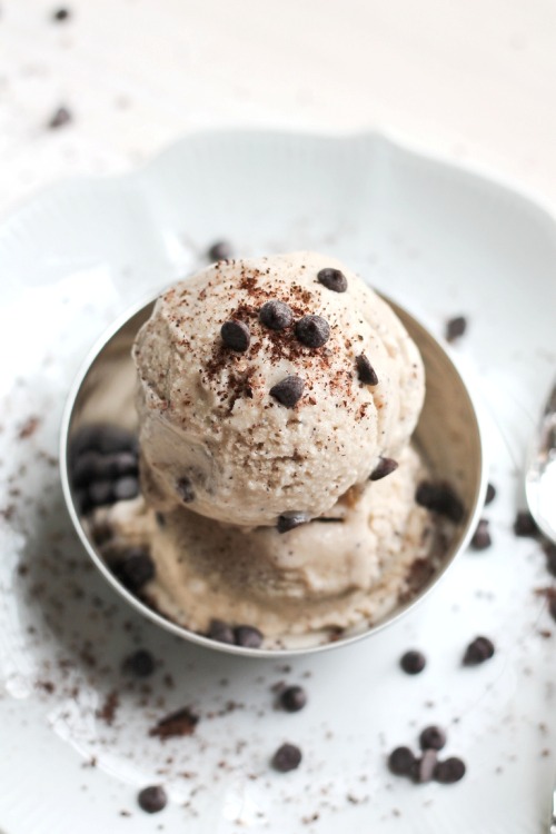 fullcravings:Vegan Nadamoo Copycat “Java Chip” Ice Cream