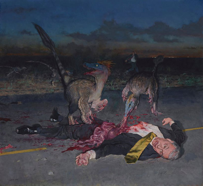 unexplained-events:  Paintings by John Brosio 