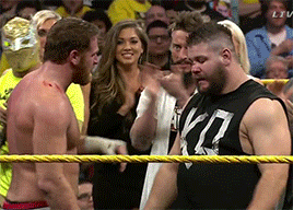 mithen-gifs-wrestling:    Kevin Steen/Owens and El Generico/Sami Zayn embracing, part 2 of 2 (part 1)  