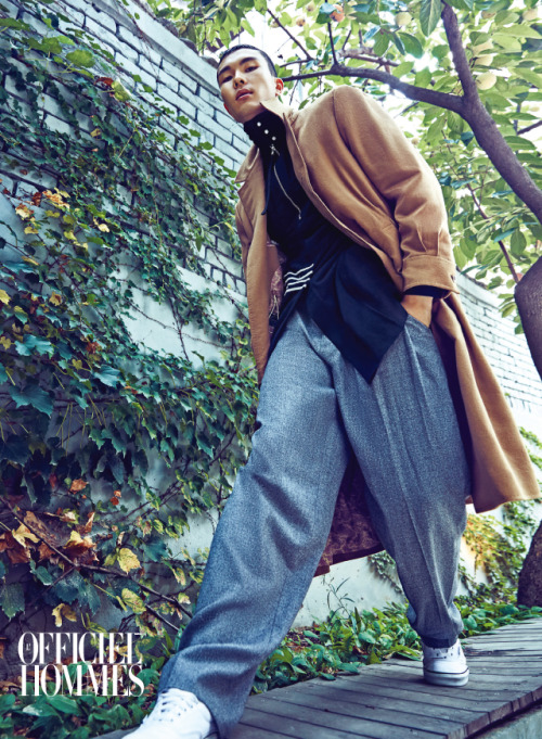 koreanmodel:  Kim Do Jin by Kong Young Gyu for L'Officiel Homme Nov 2015