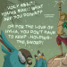 jabberwockyface:Local man forgets he can drop weapons.I love how there is so much