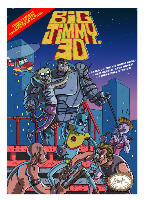 stayteoftheart:  Big Jimmy 3D is almost here! The third book in the saga of the most adorable, monst