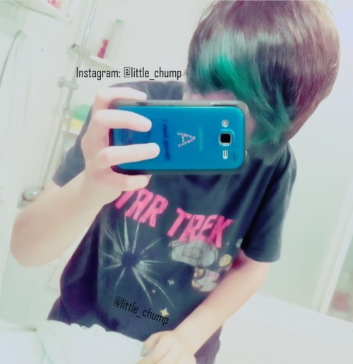 Old pic with my turquoise hair dye color that I wanted to show you all*^*-What are your plans for su