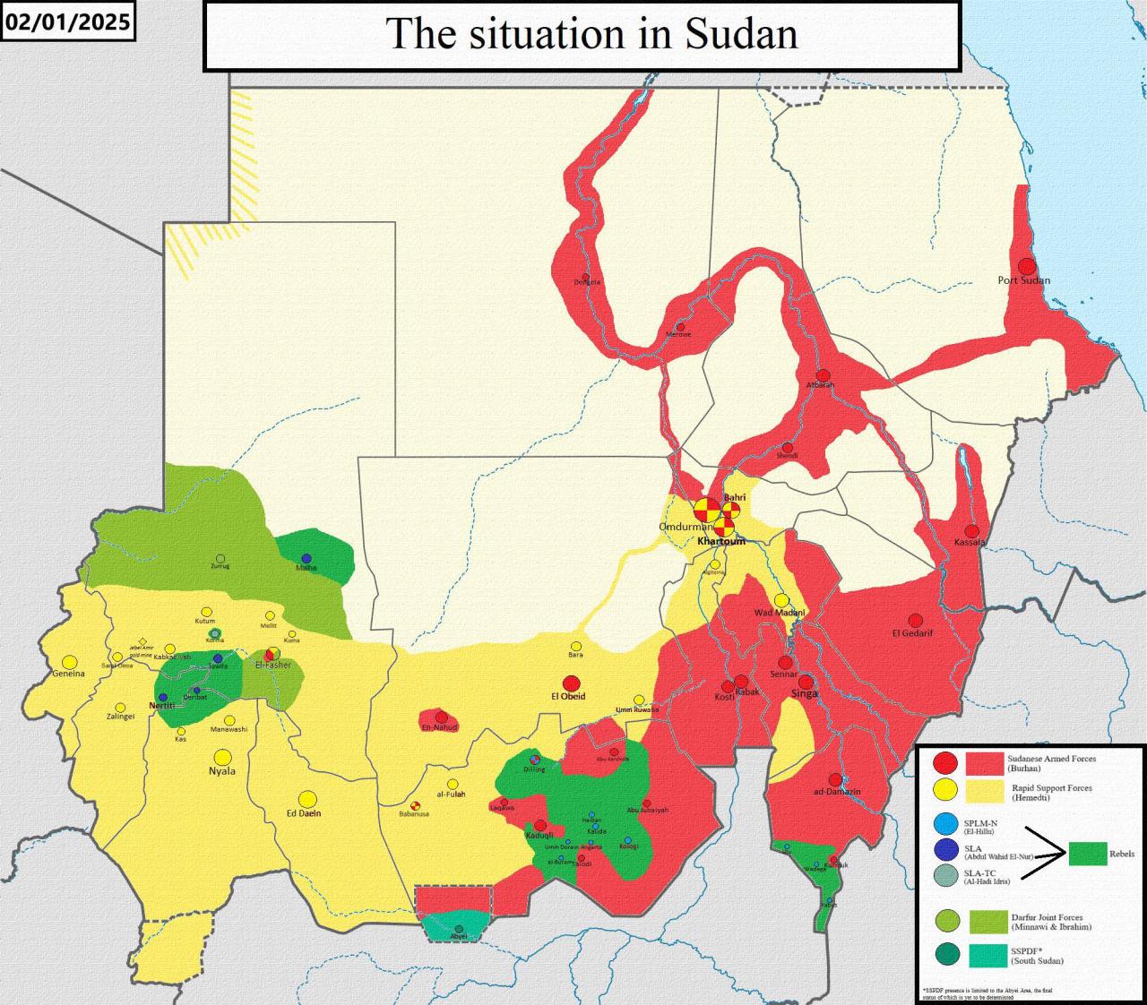 Sudanese Civil War 2025 Maps On The Web Ddcbf37e766236b91c5e15477f5e76a3086f49ed