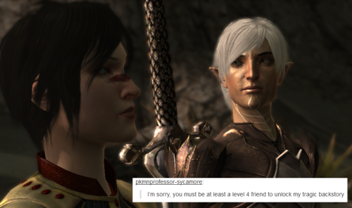 bubonickitten:Dragon Age II + text posts – Fenris I’ll stop making these when they stop being so fun