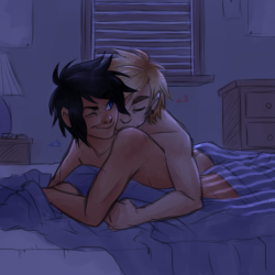 wolfpainters:I made a johndave drawing to