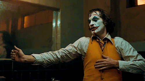 daily-joker: JOKER (2019) Bathroom Dance “This scene is interesting because it’s right after a life-