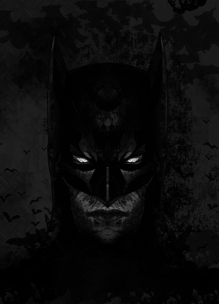 nerdsandgamersftw:  Batman Art Prints By UvinArt  