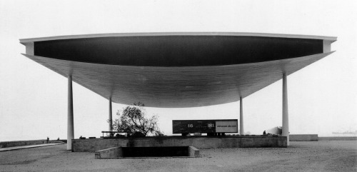 elarafritzenwalden: Exhibition pavilion for the Fiera del MareGenoa, Ligury, Italy; 1963 (demolished