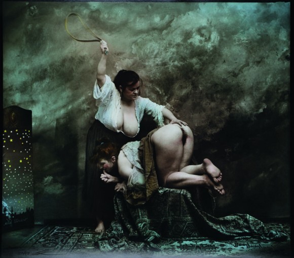 spankingnuns:  Photo by Jan Saudek: Landlady and Maid (1992)SPANKING NUNS“All of