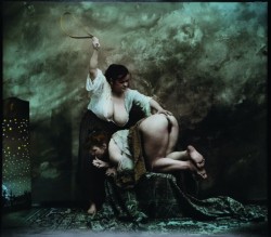 spankingnuns:  Photo by Jan Saudek: Landlady