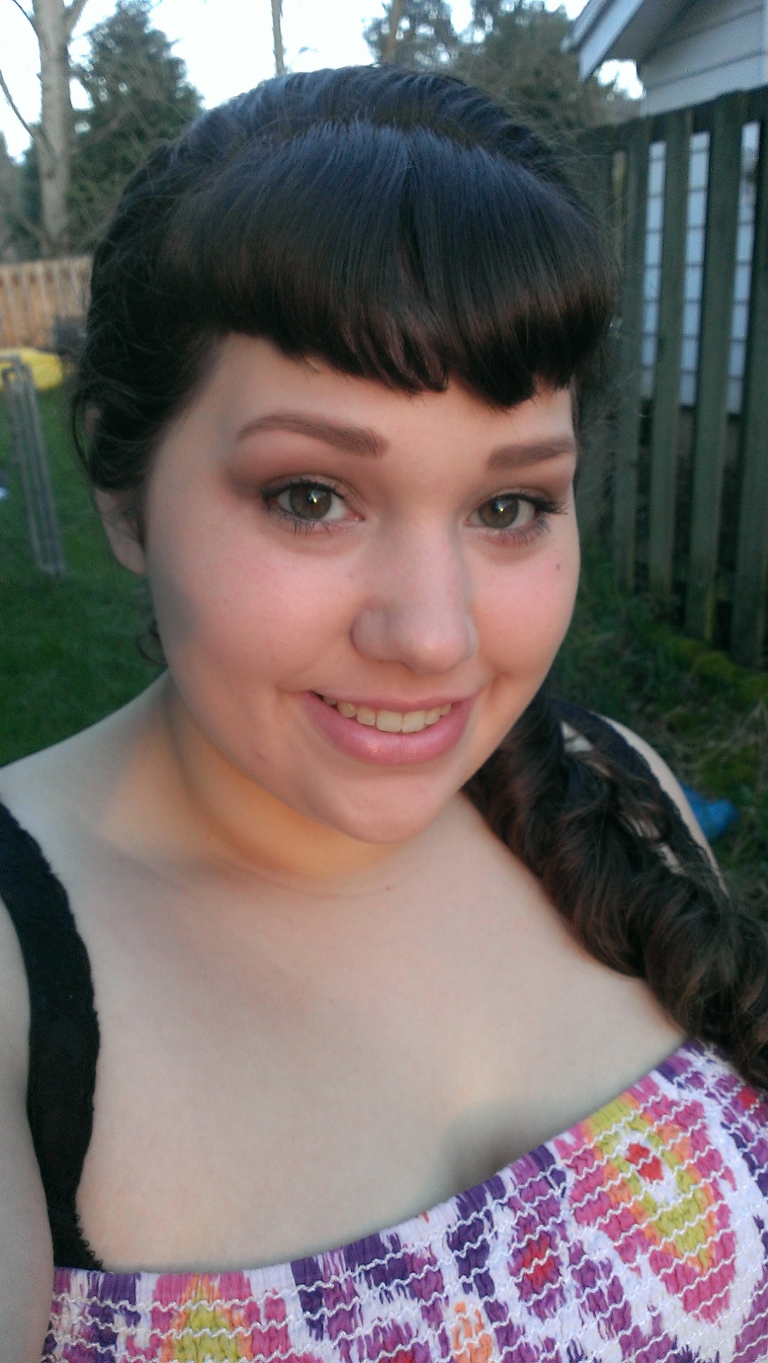 joyfuldysthymia:  It was a pretty nice day out today :) 