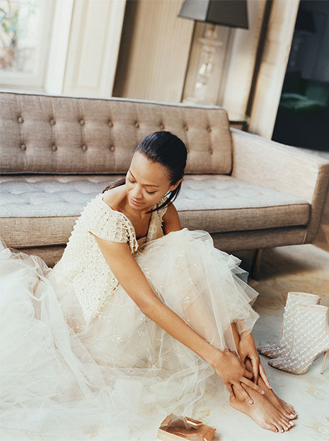 blackfashion:  Zoe Saldana in “The Woman Within” photographed by Matteo Montanari for The Edit