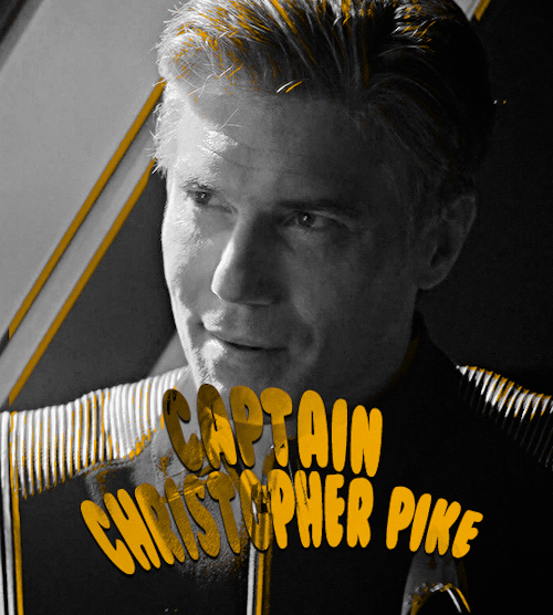 zoesaldana:Anson Mount as Captain Pike | Star Trek: Discovery happy birthday @ansonmount