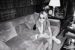 pradathot:  Lily Rose Depp @ Coco Chanel’s Paris apartment 