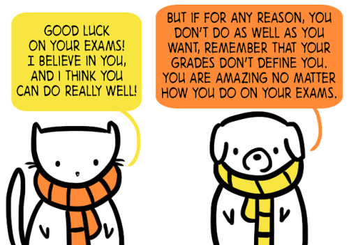 bottlesofnerdfightingelephants:Some Reminders For Results DayEmm Roy is the author and source, these