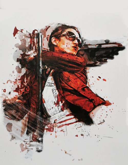 Steelbook cover art for The Raid 2 (2014) by Junsei