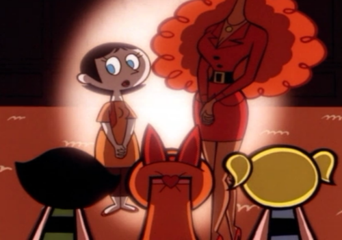 peachy-gg:  babybutta:magnetic-rose:Ffillyrika:artemuscainpotato:thehomestuckwhovian:Anybody else remember this episode? In it, a female villain called Femme Fatale is stealing millions of dollars in Susan B. Anthony coins. Naturally, the Powerpuff Girls