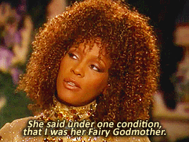 onyourtongue:  michaelamarionshaw:TriviaOriginally, Houston was set to be in the lead role, but she suggested that Brandy play the role instead. Brandy refused except on the condition that Houston play her Fairy Godmother, which is because Houston was