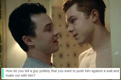 mickeyandmumbles: Ian and Mickey + Tumblr Text Posts
