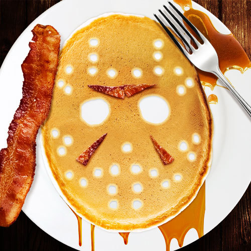 dennys:  Mmmm….Friday the 13th ‘cakes…