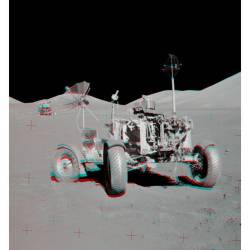Apollo 17 VIP Site Anaglyph #nasa #apod #moon