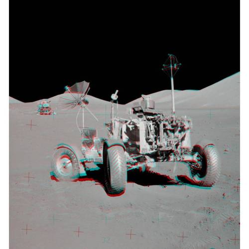 Apollo 17 VIP Site Anaglyph #nasa #apod #moon adult photos