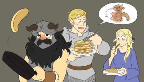 doodle for the dungeon meshi discord chat that got a little out of hand