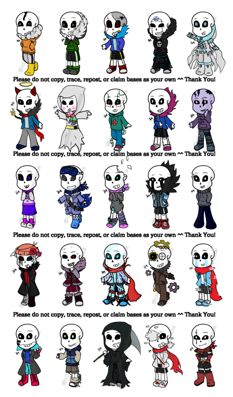 All sans AU  Undertale au, Undertale, Undertale cute