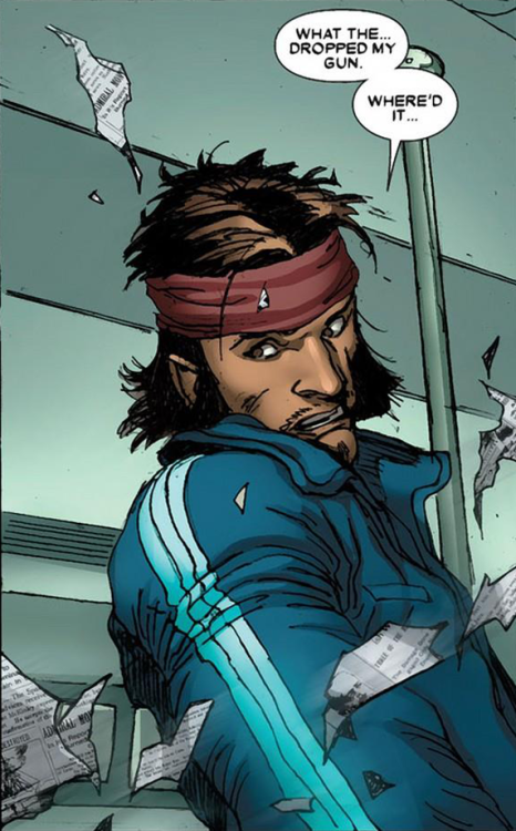 blustreakfreak:  midsnacker:  Wolverine - Weapon X #1  He just cuts off people’s hands all the time I’m telling you guys 
