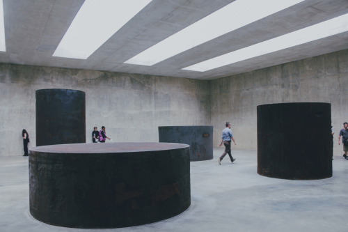 kobikiyama:  Four Rounds: Equal Weight, Unequal Measure / 2017  Richard Serra Sculpture