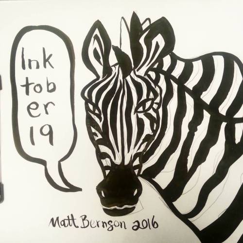 Zebra Animal Porn - Zebra! Zebraprint is my favorite. Zebras are pretty rad. #inktober #ink # zebra #drawing #art #animalportrait #animal #zebrastripes  #artistsoninstagram #artistsontumblr Tumblr Porn