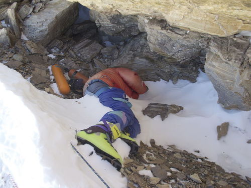 Green Boots was the name given to the unidentified corpse of a climber that became a landmark on the