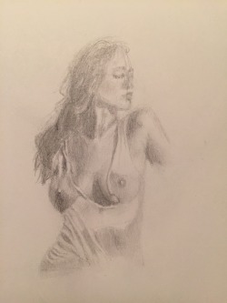 Another one of my nude drawings. Message