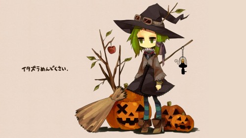 Halloween Wallpapers • Pumpkin theme • Anime/ Video Game characters • Desktop