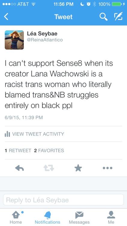 salocinogul: tahreza: cardozzza: therealstarfire: If you want to watch Sense8 go ahead but you DO NO