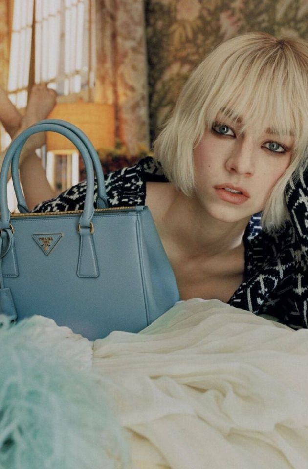 Hunter Schafer for Prada