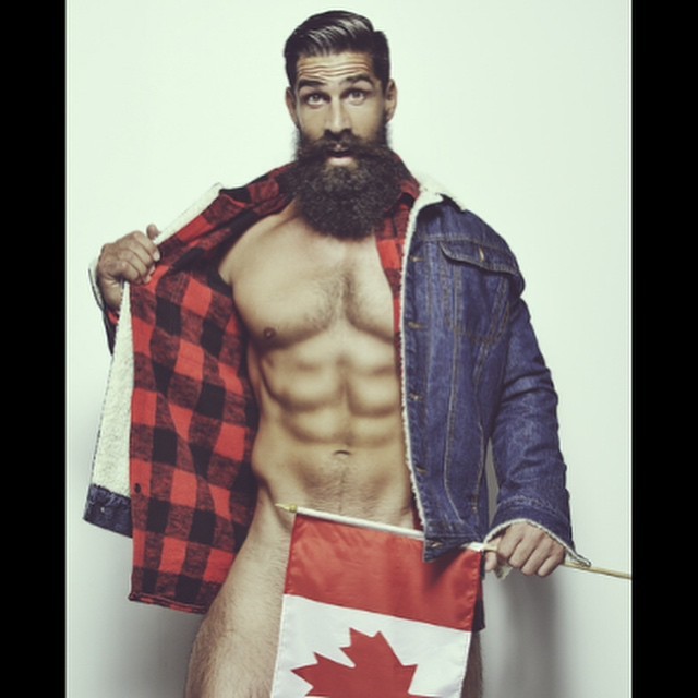 mrteenbear:  HEYO! Happy #Canada Day!!!🇨🇦🇨🇦🇨🇦 by @danzbeard http://ift.tt/1JwQhay