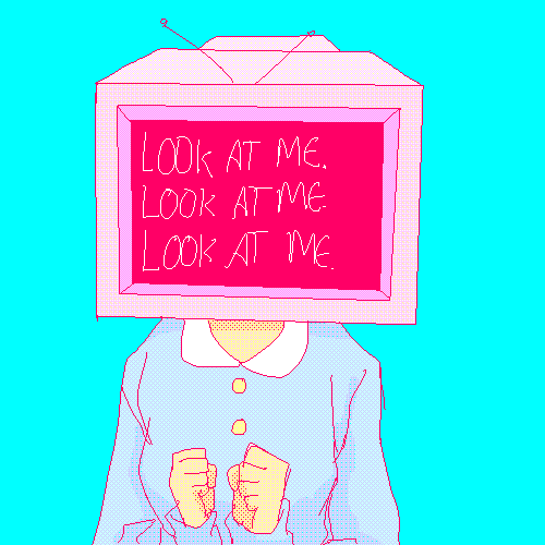 pyonart:  LOOK AT ME. 