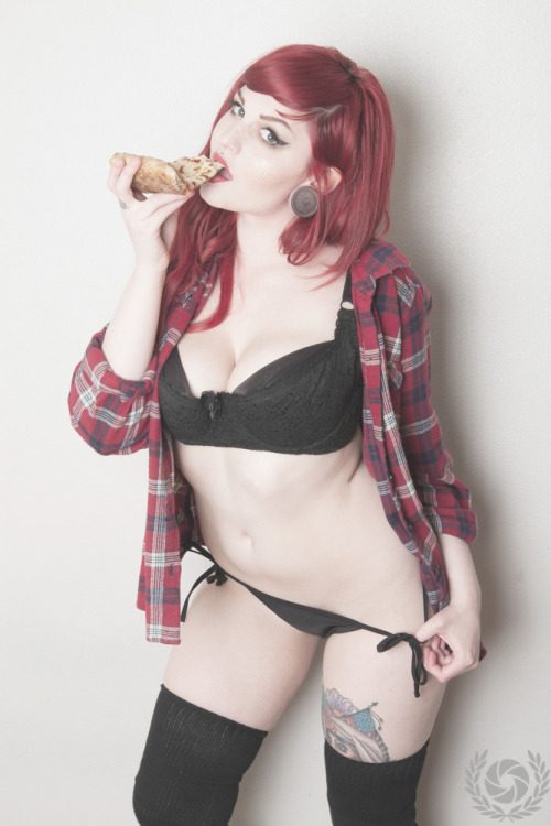 death-becomes-him: Kim Lucille © Mike McDougalwww.mikemcdougal.com Do not remove credit. Pizza and 