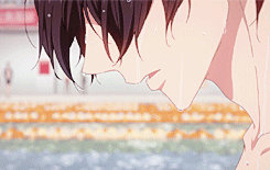 tobioskageyama:  Gif request meme: Free! + most heartbreaking scene ↳ requested by anonymous