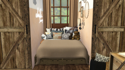 The Sims 4: COZY BEDROOMName: Cozy Bedroom§ 5.087Download in the Sims 4 GalleryOriginID: models