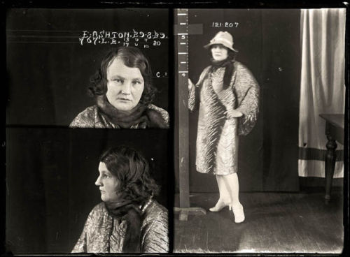 Australian mugshots from the 1920’s. I wonder what they got in for…check out grandma in