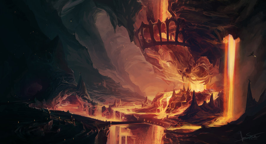 mychestpainwantsacigarette:  hells goblet by jameswolf 
