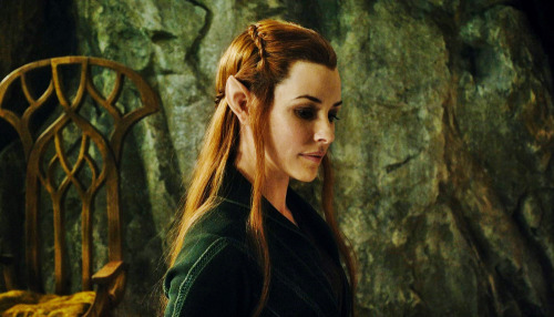 bitchqueenofangmarr: Tauriel hair and ear appreciation - part 7/?