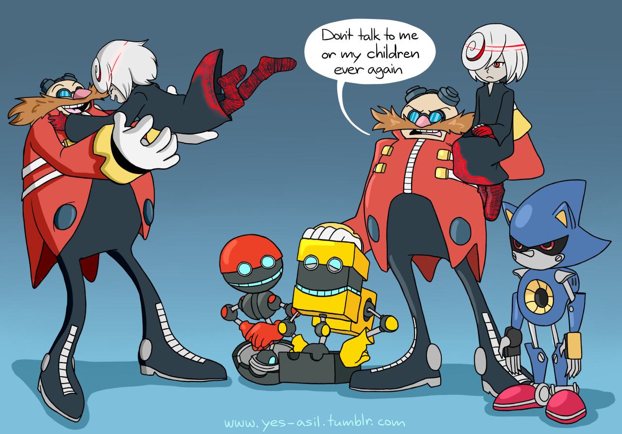 Eggman keeps adding to his tiny robot family, it's